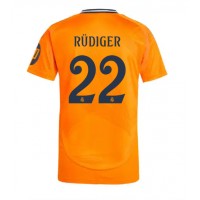 Pánský Fotbalový dres Real Madrid Antonio Rudiger #22 2024-25 Venkovní Krátký Rukáv